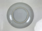 Japanese Porcelain Small Plate Kozara Vtg Sara Morning Glory Asagao Blue Y351