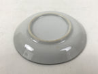 Japanese Porcelain Small Plate Kozara Vtg Sara Morning Glory Asagao Blue Y351