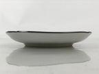 Japanese Porcelain Small Plate Kozara Vtg Sara Morning Glory Asagao Blue Y351