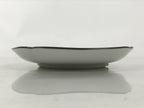 Japanese Porcelain Small Plate Kozara Vtg Sara Morning Glory Asagao Blue Y352