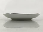 Japanese Porcelain Small Plate Kozara Vtg Sara Morning Glory Asagao Blue Y352
