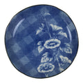Japanese Porcelain Small Plate Kozara Vtg Sara Morning Glory Asagao Blue Y352