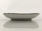 Japanese Porcelain Small Plate Kozara Vtg Sara Morning Glory Asagao Blue Y353