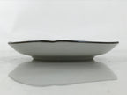Japanese Porcelain Small Plate Kozara Vtg Sara Morning Glory Asagao Blue Y354