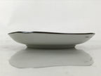 Japanese Porcelain Small Plate Kozara Vtg Sara Morning Glory Asagao Blue Y355