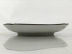Japanese Porcelain Small Plate Kozara Vtg Sara Morning Glory Asagao Blue Y356