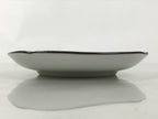 Japanese Porcelain Small Plate Kozara Vtg Sara Morning Glory Asagao Blue Y356