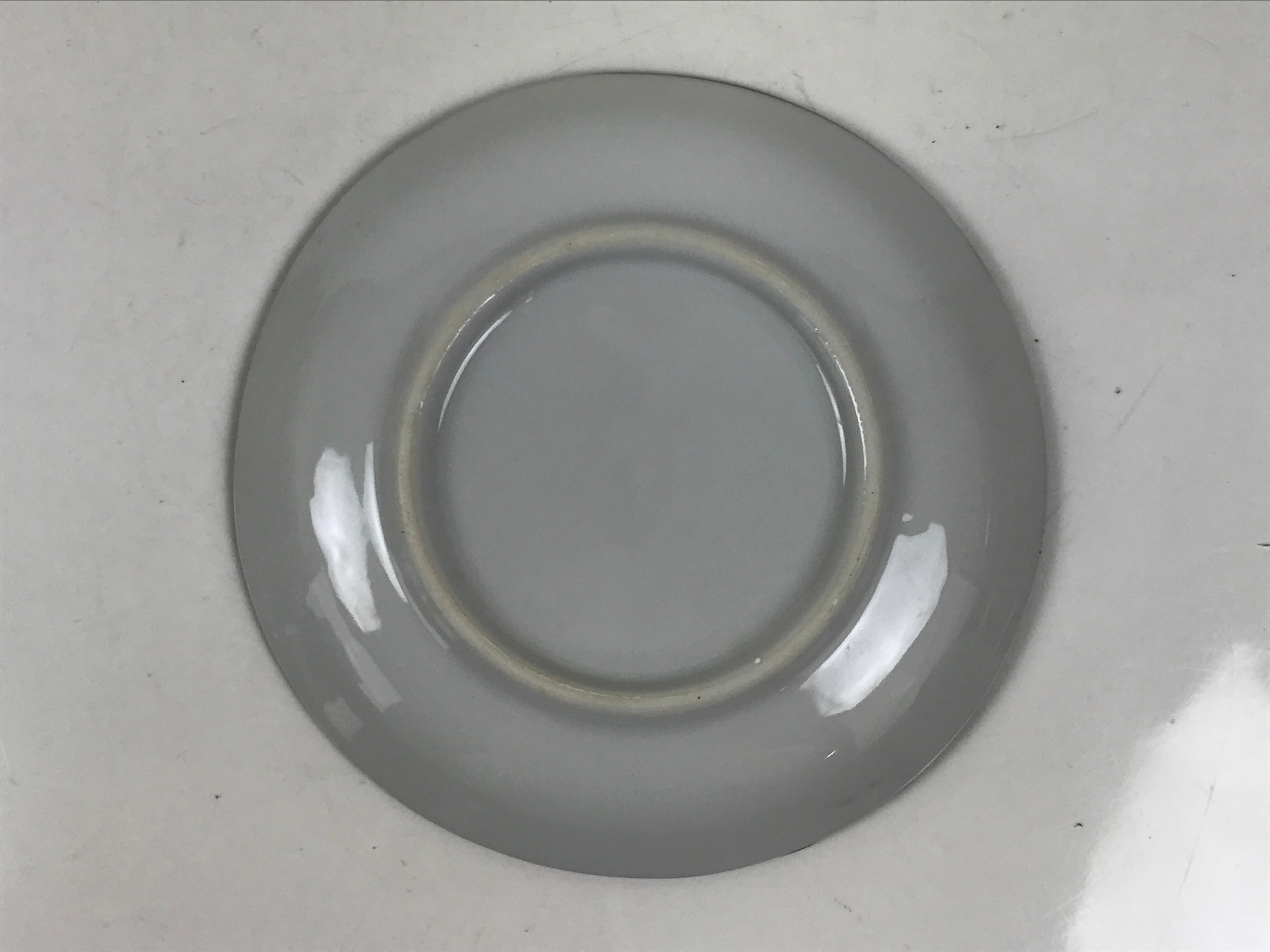 Japanese Porcelain Small Plate Kozara Vtg Sara Morning Glory Asagao Blue Y357