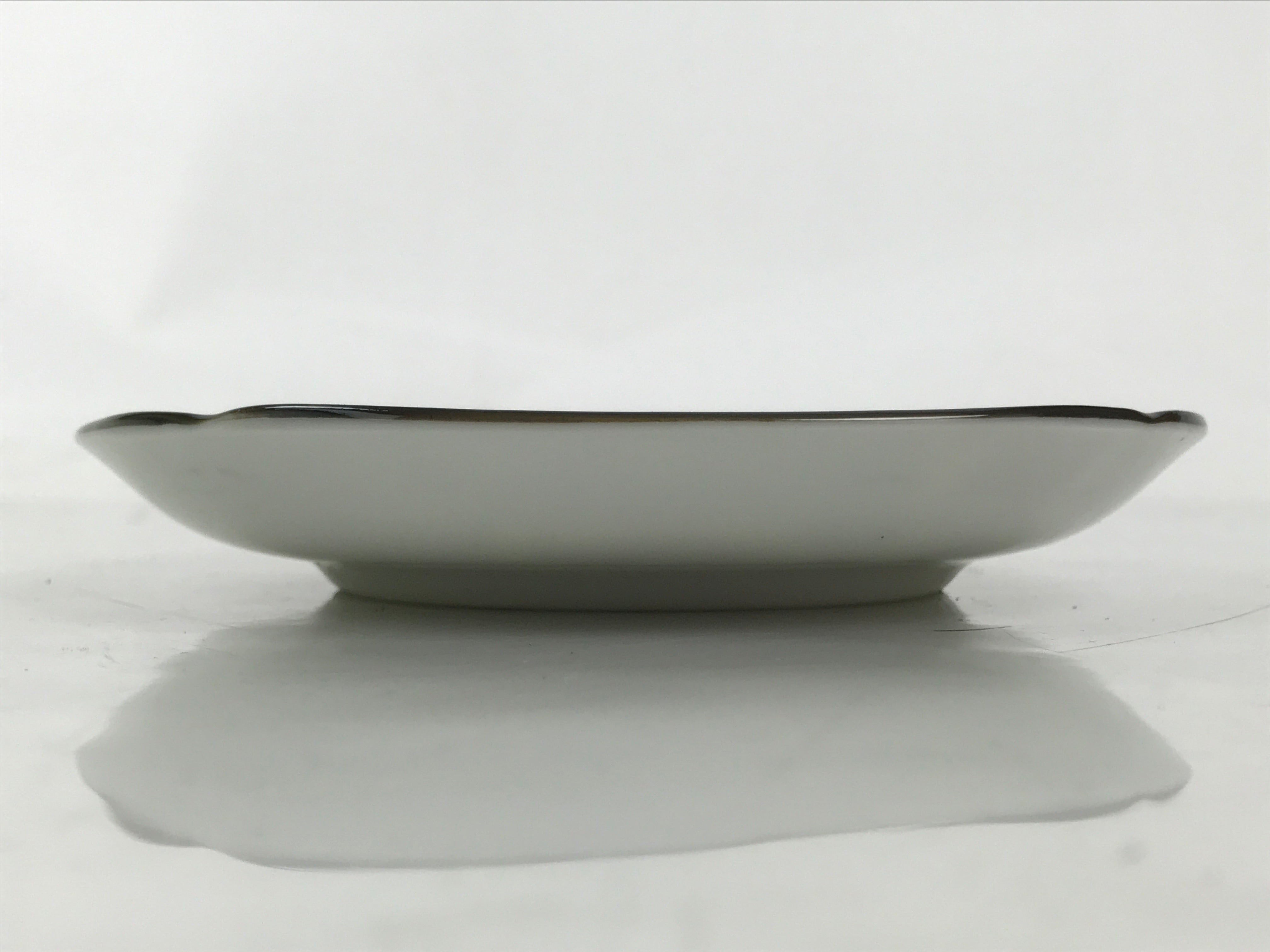 Japanese Porcelain Small Plate Kozara Vtg Sara Morning Glory Asagao Blue Y357