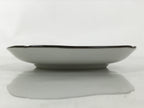 Japanese Porcelain Small Plate Kozara Vtg Sara Morning Glory Asagao Blue Y357