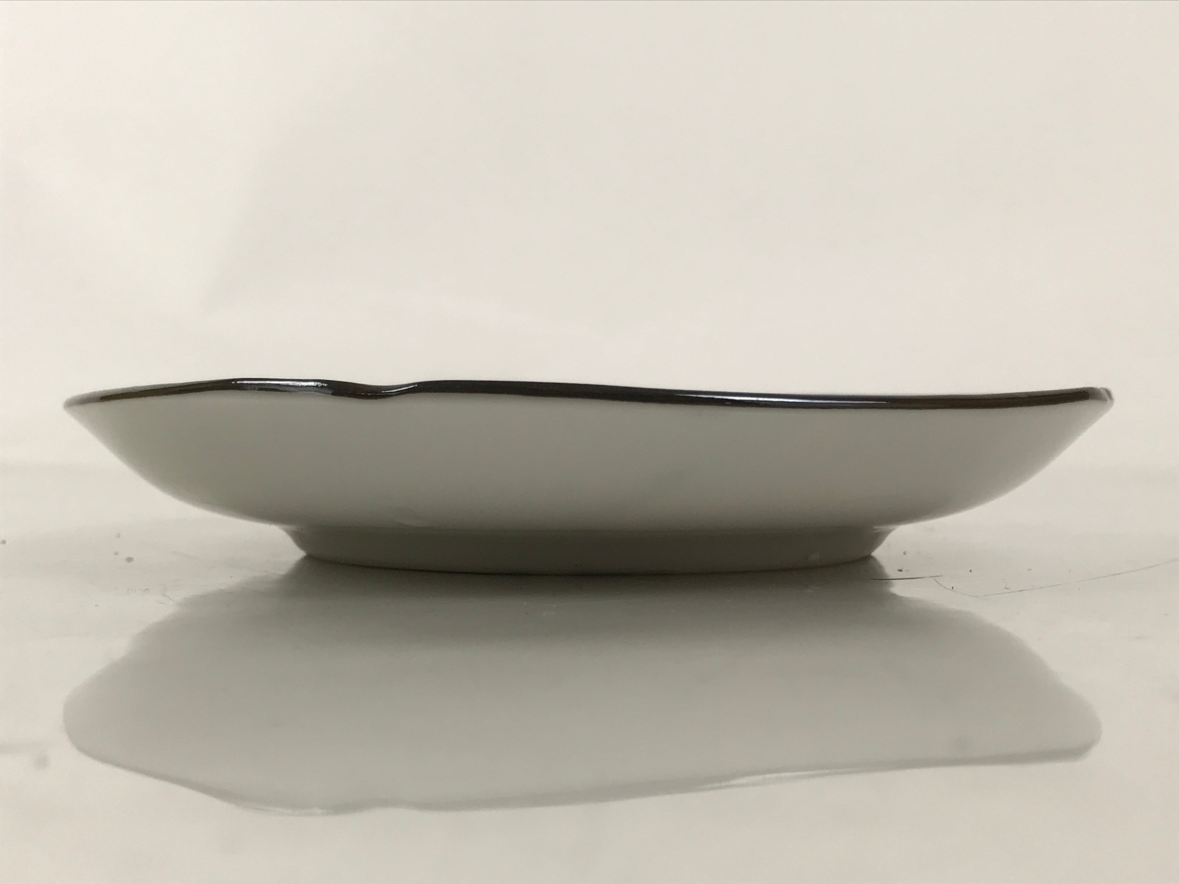 Japanese Porcelain Small Plate Kozara Vtg Sara Morning Glory Asagao Blue Y358