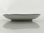 Japanese Porcelain Small Plate Kozara Vtg Sara Morning Glory Asagao Blue Y358