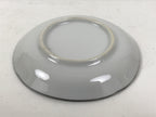Japanese Porcelain Small Plate Kozara Vtg Sara Morning Glory Asagao Blue Y359