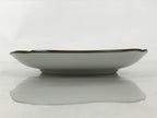 Japanese Porcelain Small Plate Kozara Vtg Sara Morning Glory Asagao Blue Y359