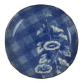 Japanese Porcelain Small Plate Kozara Vtg Sara Morning Glory Asagao Blue Y359