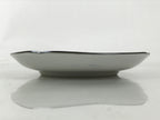 Japanese Porcelain Small Plate Kozara Vtg Sara Morning Glory Asagao Blue Y360