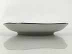 Japanese Porcelain Small Plate Kozara Vtg Sara Morning Glory Asagao Blue Y360