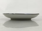 Japanese Porcelain Small Plate Kozara Vtg Sara Morning Glory Asagao Blue Y362