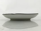 Japanese Porcelain Small Plate Kozara Vtg Sara Morning Glory Asagao Blue Y363