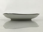 Japanese Porcelain Small Plate Kozara Vtg Sara Morning Glory Asagao Blue Y363