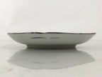 Japanese Porcelain Small Plate Kozara Vtg Sara Morning Glory Asagao Blue Y364