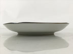 Japanese Porcelain Small Plate Kozara Vtg Sara Morning Glory Asagao Blue Y365