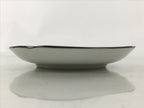 Japanese Porcelain Small Plate Kozara Vtg Sara Morning Glory Asagao Blue Y365