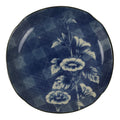 Japanese Porcelain Small Plate Kozara Vtg Sara Morning Glory Asagao Blue Y365