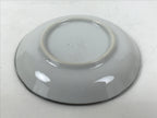 Japanese Porcelain Small Plate Kozara Vtg Sara Morning Glory Asagao Blue Y366