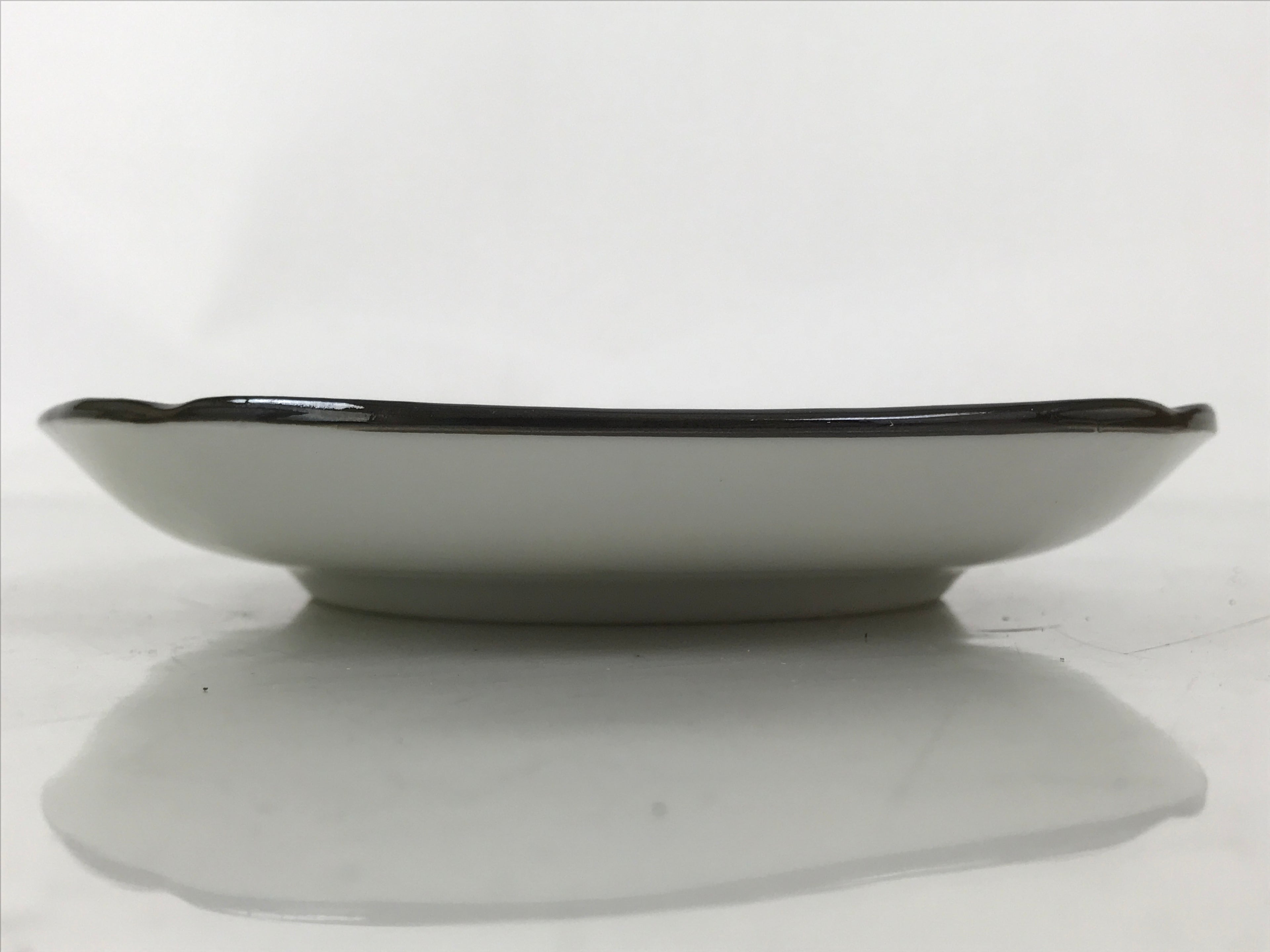 Japanese Porcelain Small Plate Kozara Vtg Sara Morning Glory Asagao Blue Y366