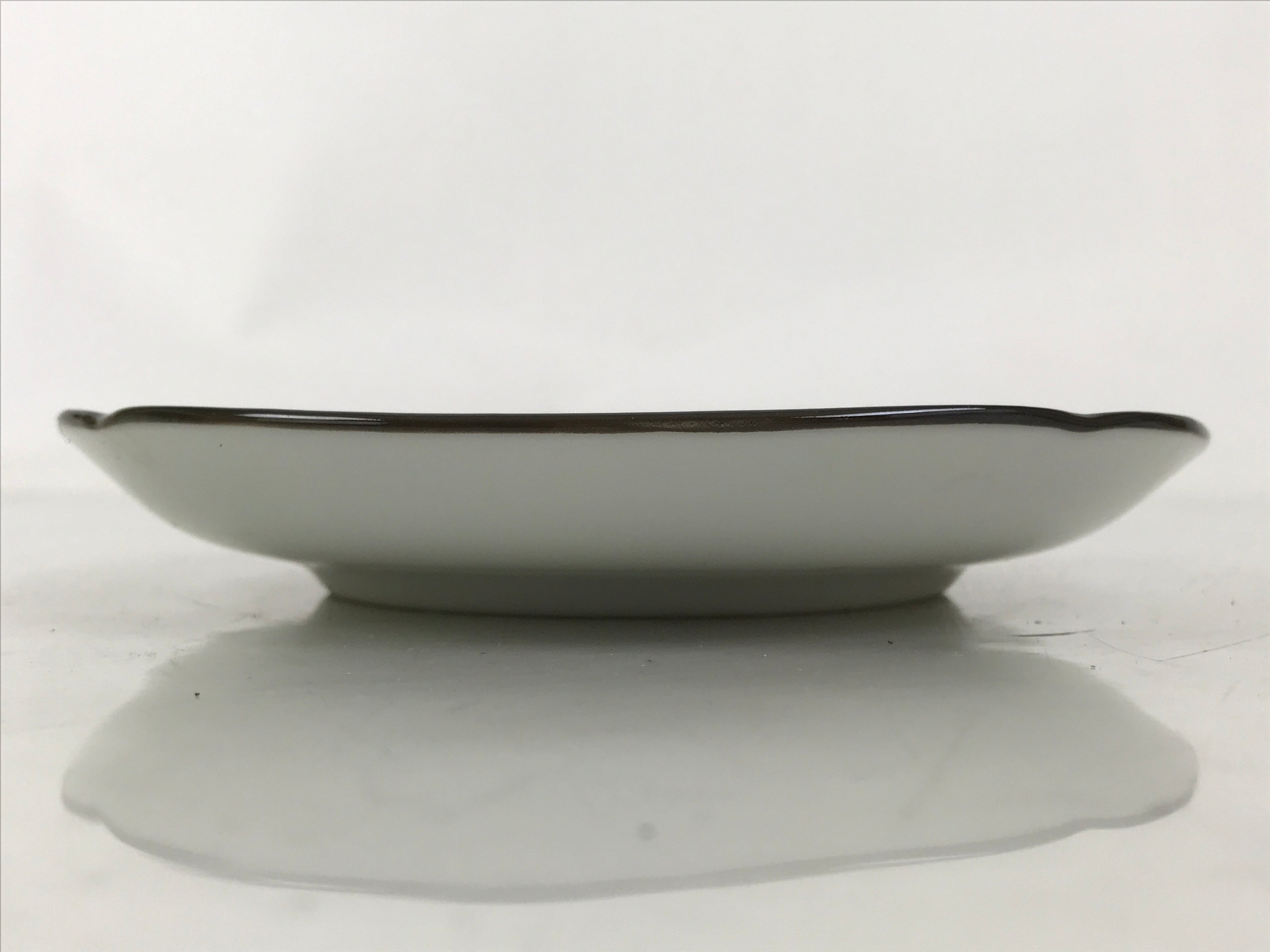 Japanese Porcelain Small Plate Kozara Vtg Sara Morning Glory Asagao Blue Y367
