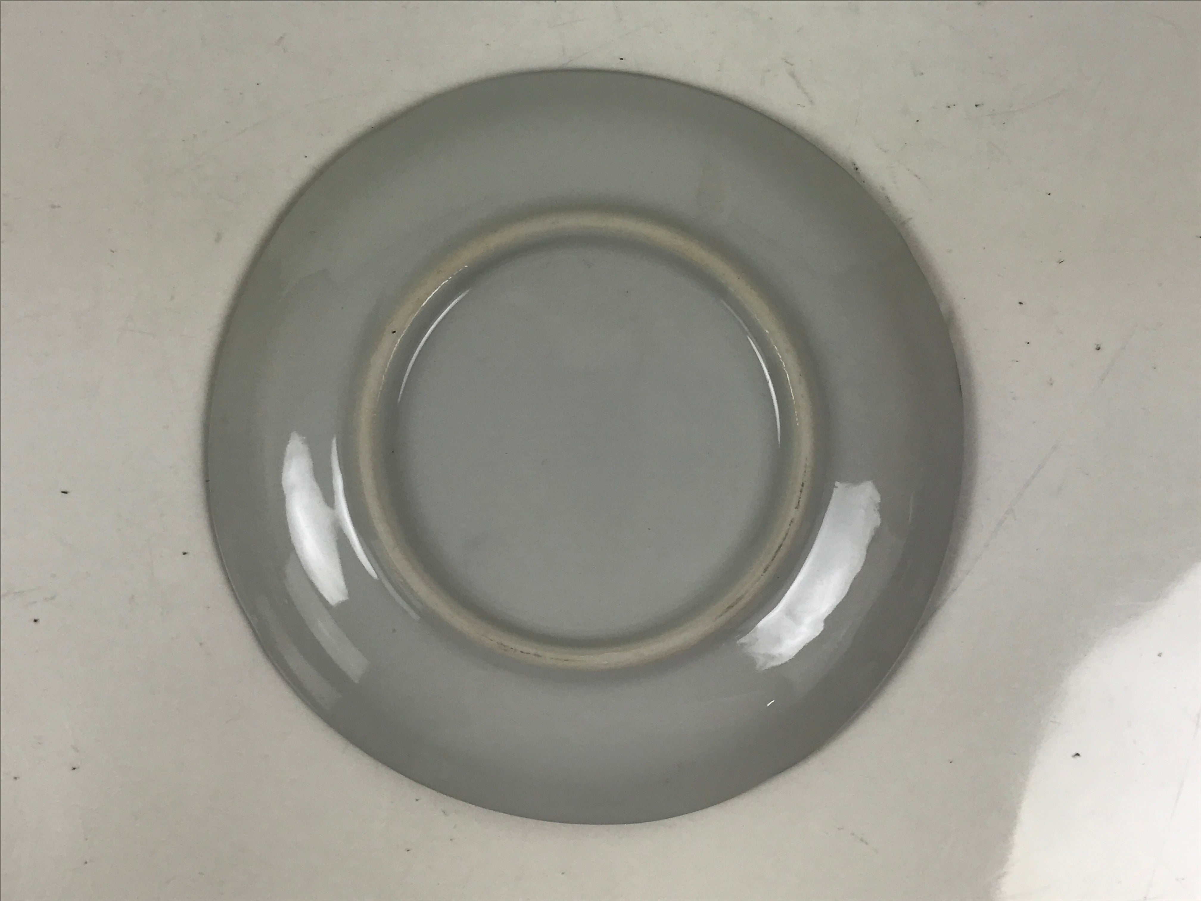 Japanese Porcelain Small Plate Kozara Vtg Sara Morning Glory Asagao Blue Y368