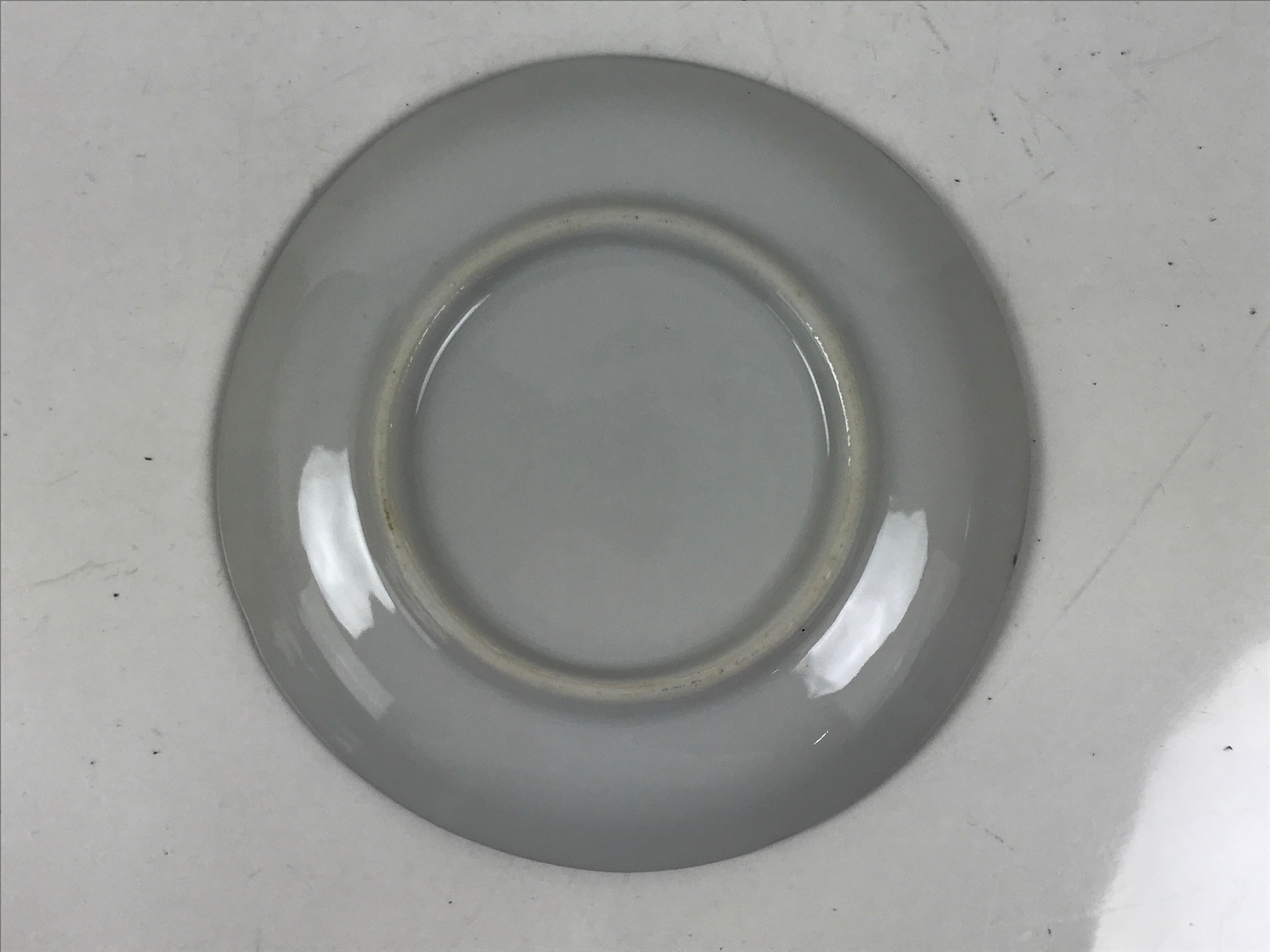 Japanese Porcelain Small Plate Kozara Vtg Sara Morning Glory Asagao Blue Y369