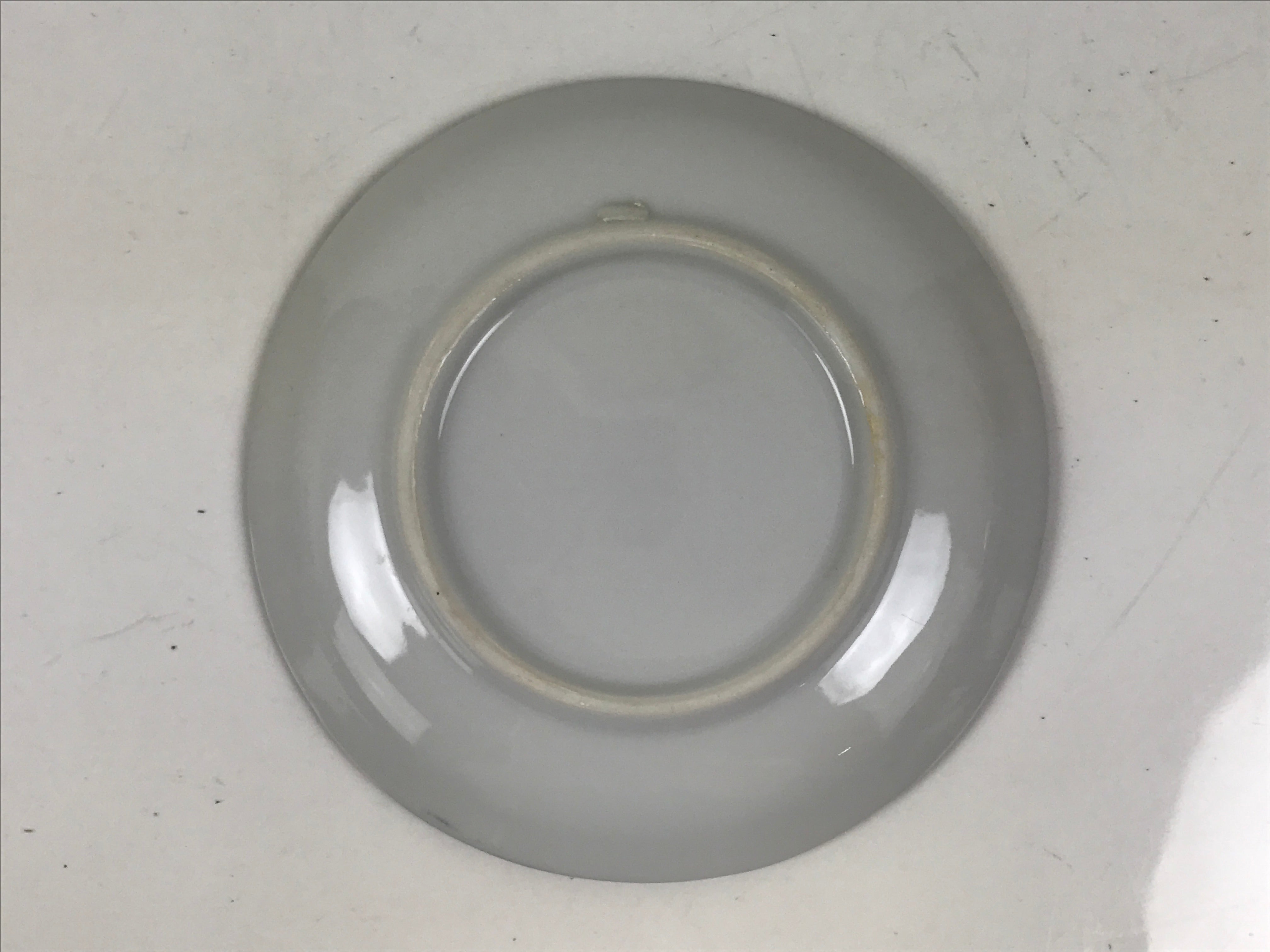 Japanese Porcelain Small Plate Kozara Vtg Sara Morning Glory Asagao Blue Y370