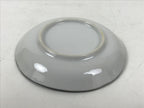 Japanese Porcelain Small Plate Kozara Vtg Sara Morning Glory Asagao Blue Y370