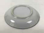 Japanese Porcelain Small Plate Kozara Vtg Sara Morning Glory Asagao Blue Y371