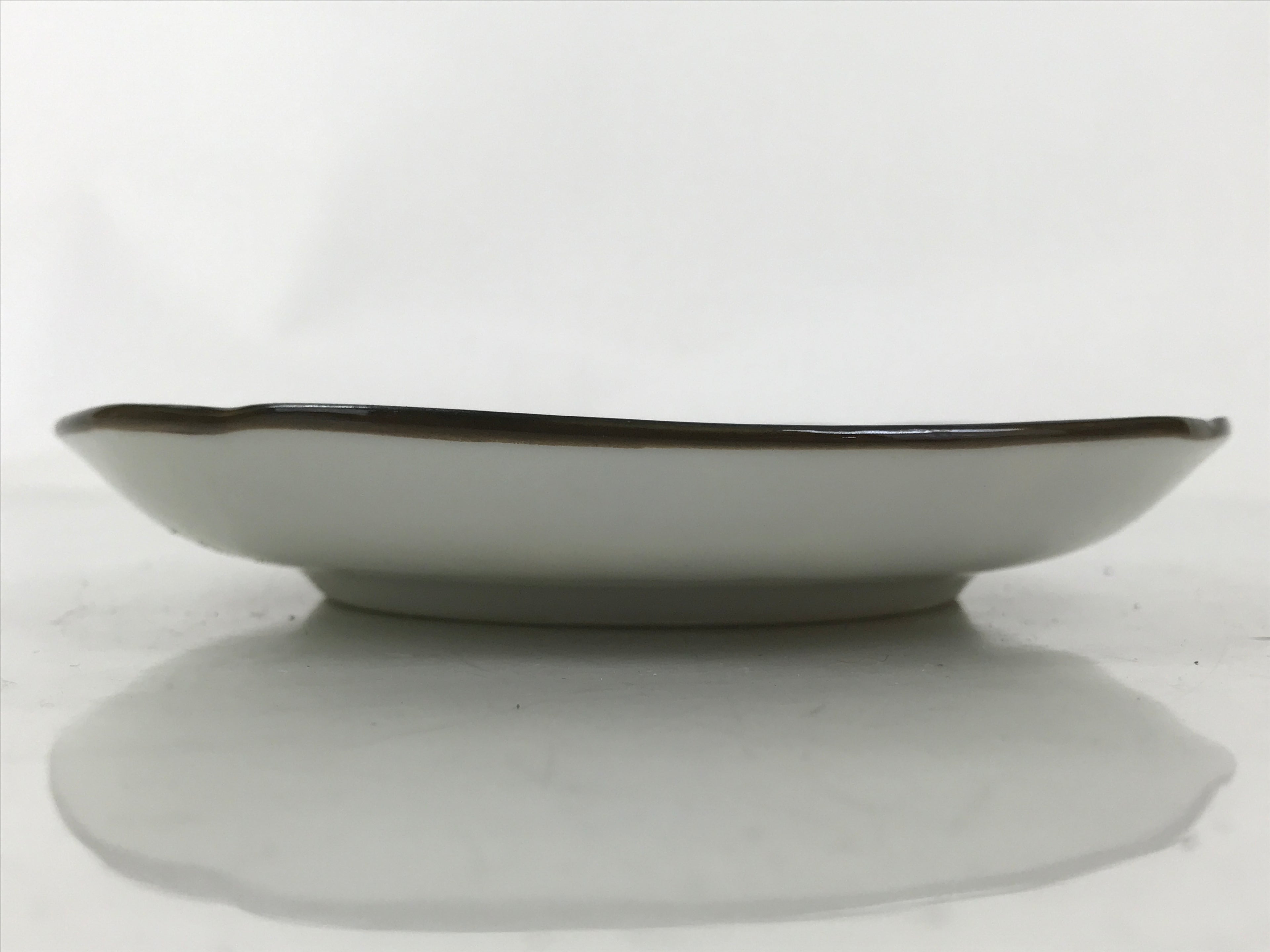 Japanese Porcelain Small Plate Kozara Vtg Sara Morning Glory Asagao Blue Y373