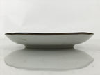 Japanese Porcelain Small Plate Kozara Vtg Sara Morning Glory Asagao Blue Y373