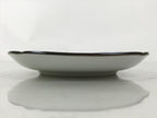 Japanese Porcelain Small Plate Kozara Vtg Sara Morning Glory Asagao Blue Y373