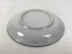 Japanese Porcelain Small Plate Kozara Vtg Sara Morning Glory Asagao Blue Y374