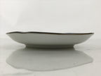 Japanese Porcelain Small Plate Kozara Vtg Sara Morning Glory Asagao Blue Y374