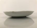 Japanese Porcelain Small Plate Mamezara Side Dish Chestnuts Kuri Blue White Y469
