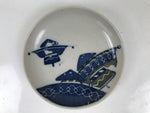 Japanese Porcelain Small Plate Mamezara Side Dish Sometsuke Blue Yajirobei Y433