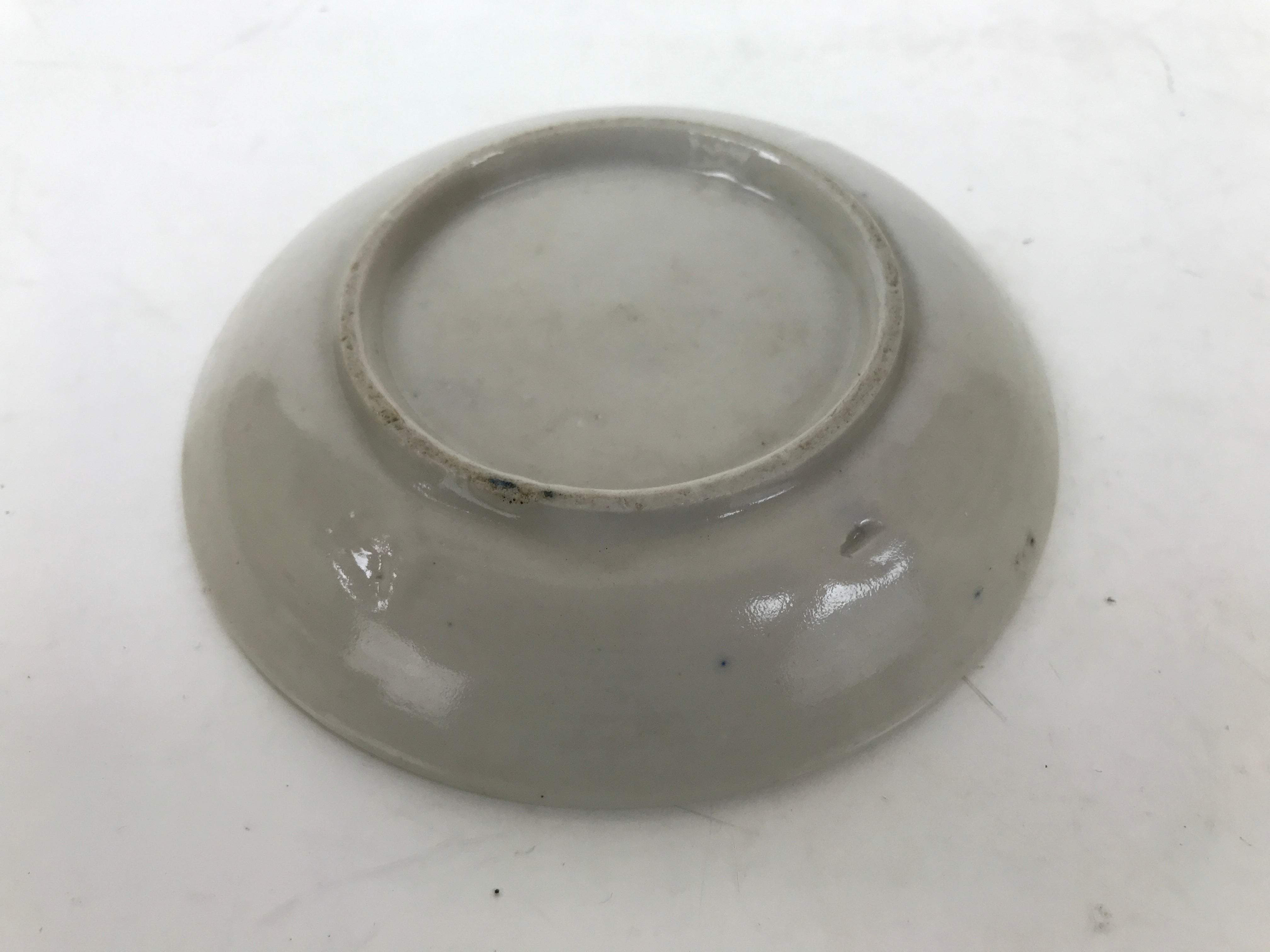 Japanese Porcelain Small Plate Mamezara Side Dish Sometsuke Blue Yajirobei Y433