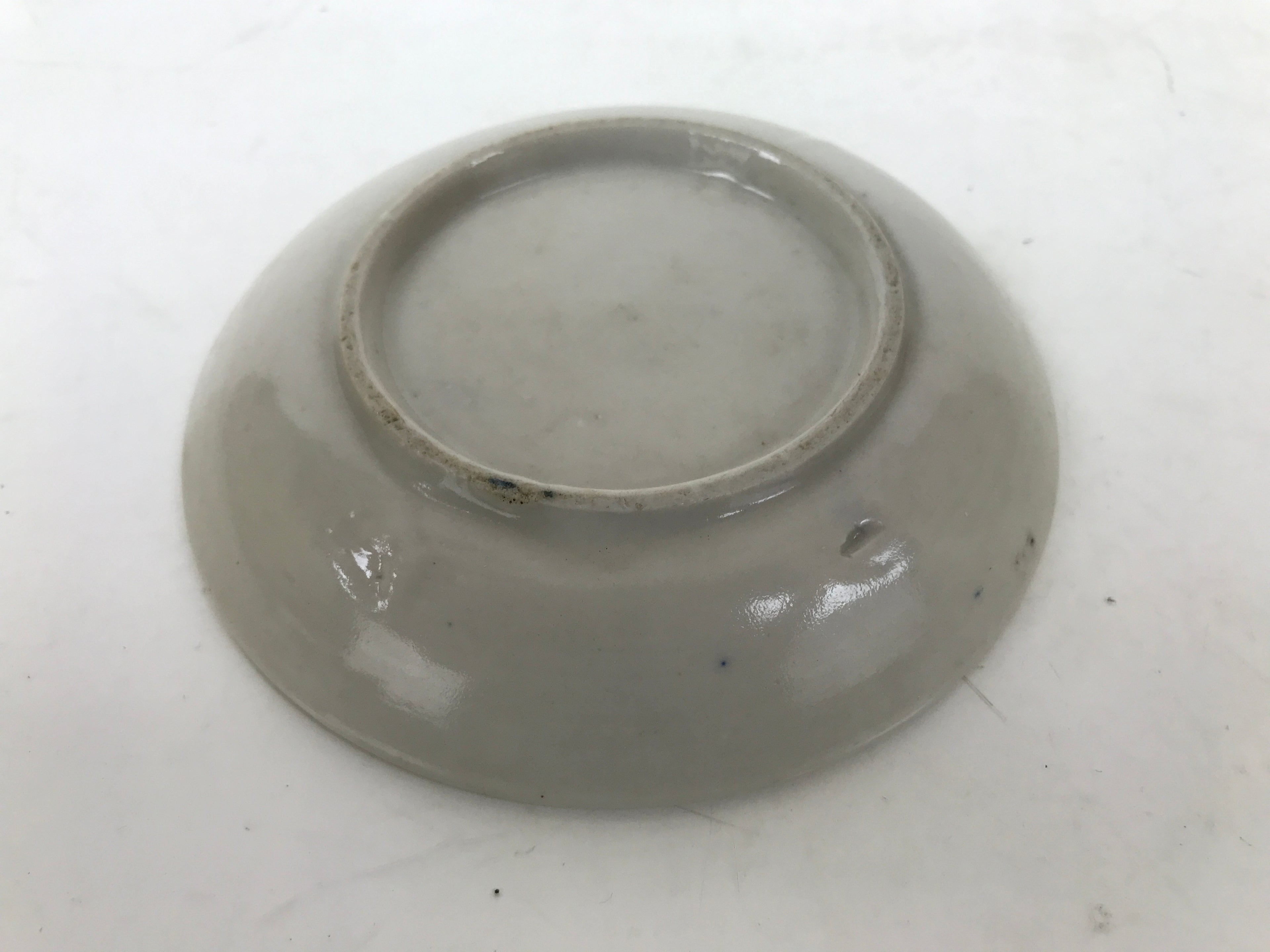 Japanese Porcelain Small Plate Mamezara Side Dish Sometsuke Blue Yajirobei Y433