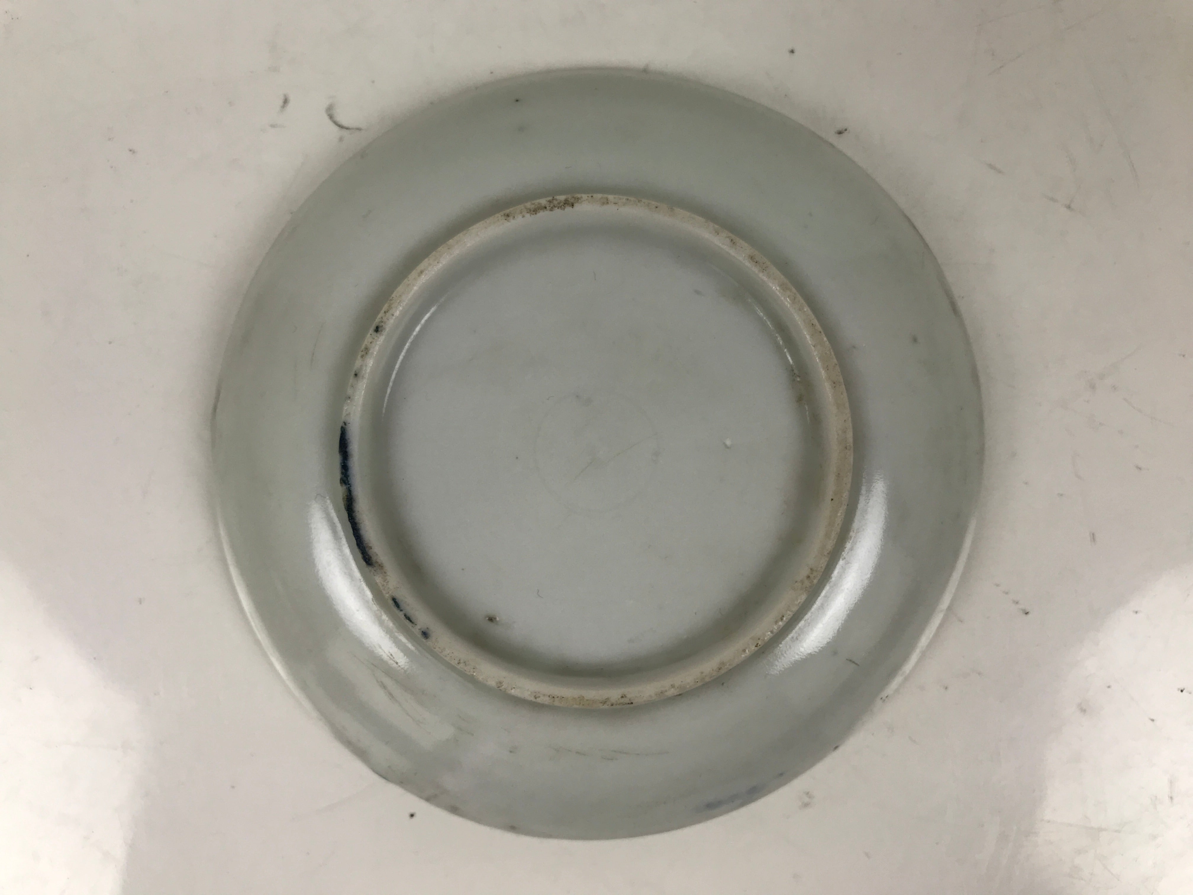 Japanese Porcelain Small Plate Mamezara Side Dish Sometsuke Blue Yajirobei Y434