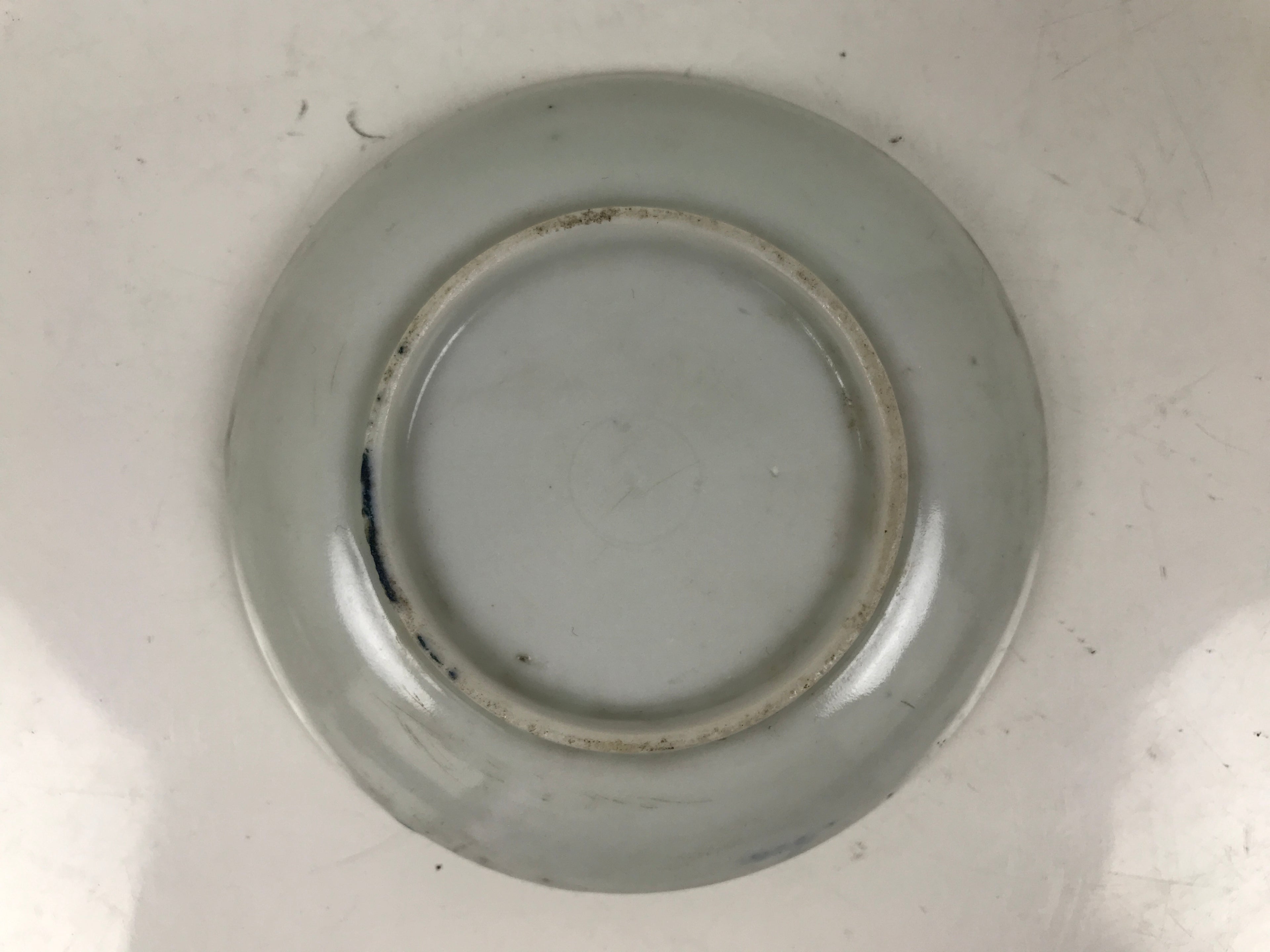 Japanese Porcelain Small Plate Mamezara Side Dish Sometsuke Blue Yajirobei Y434