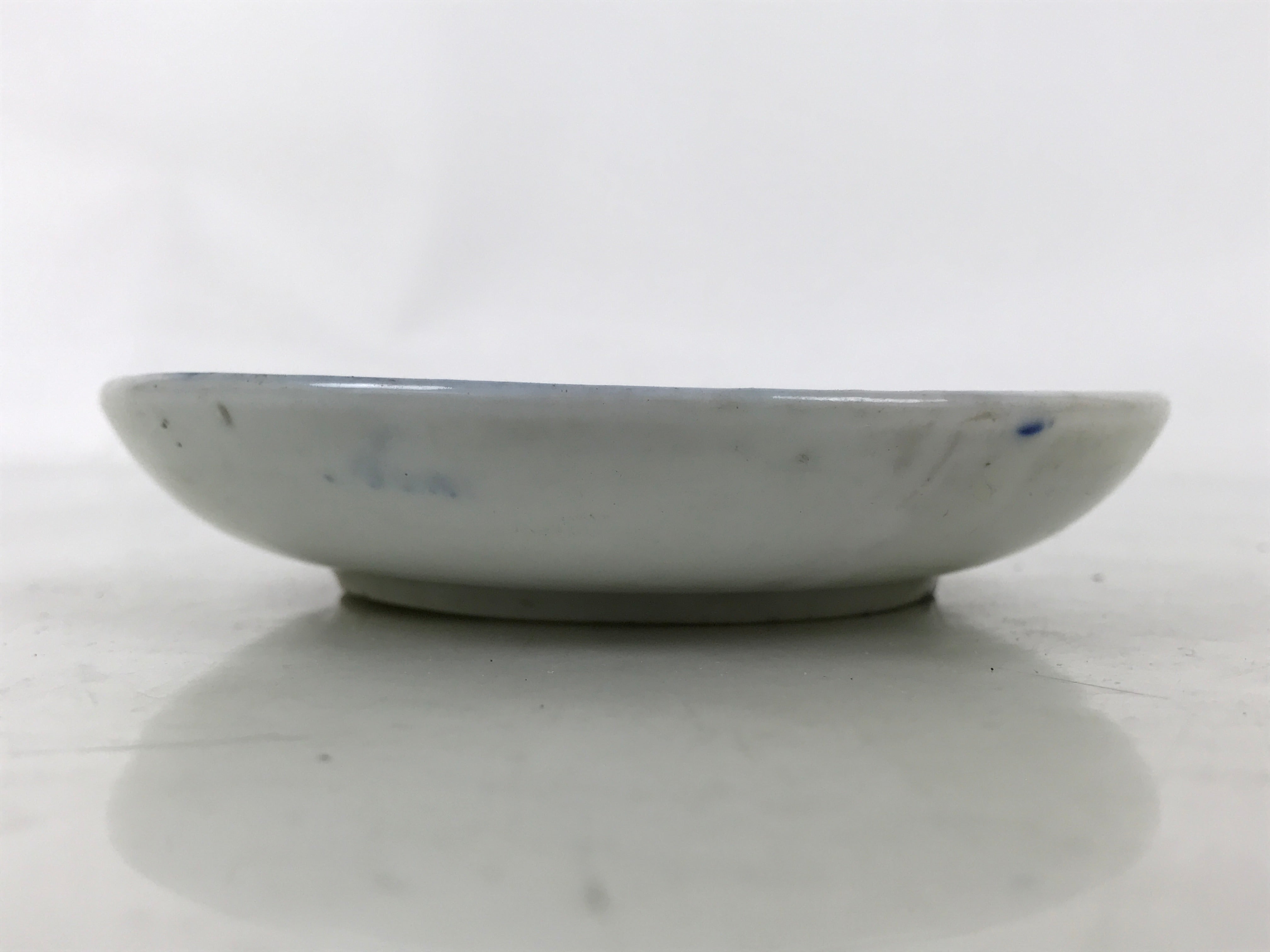 Japanese Porcelain Small Plate Mamezara Side Dish Sometsuke Blue Yajirobei Y434