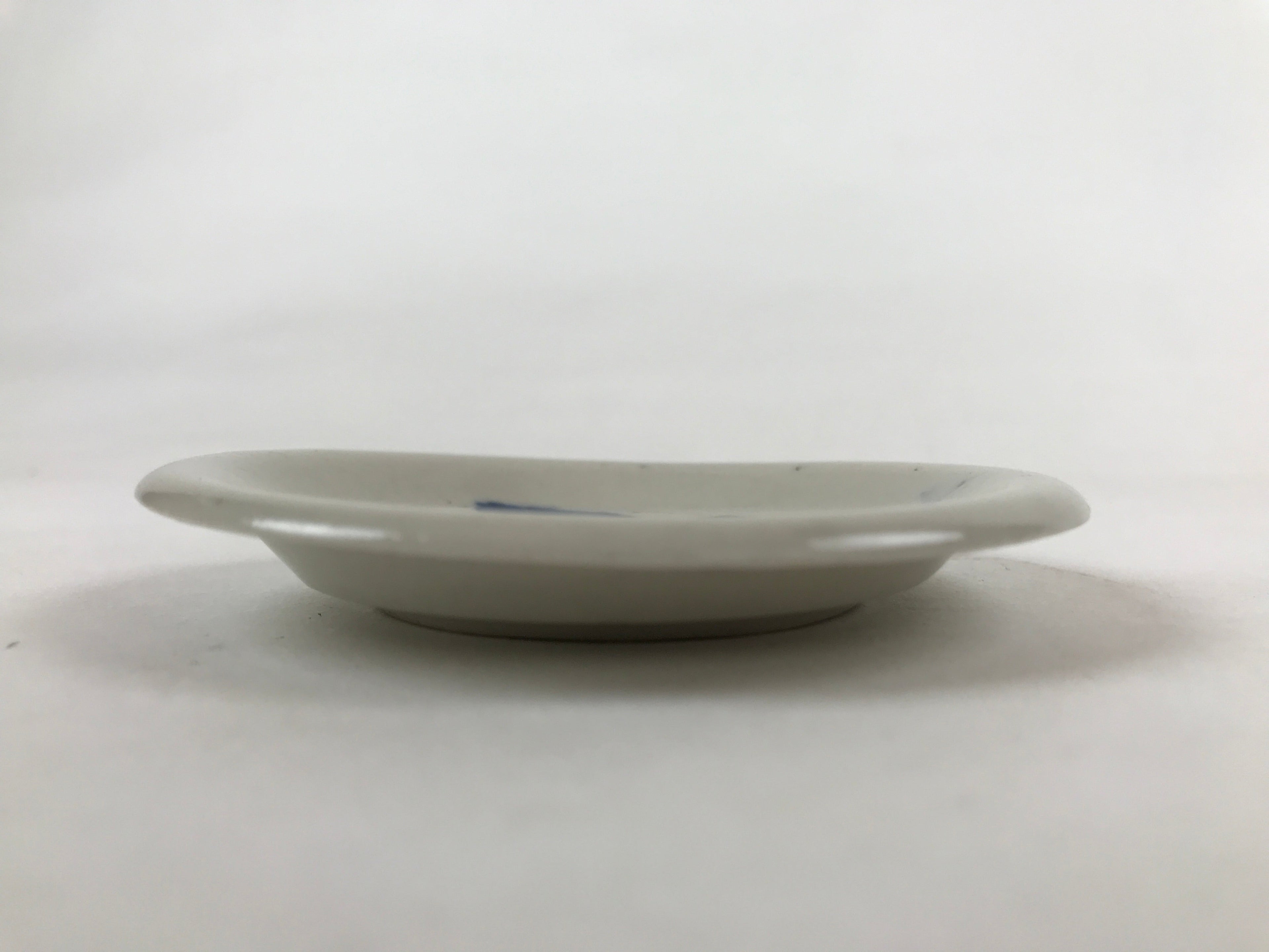 Japanese Porcelain Small Plate Mamezara Vtg Blue Sometsuke Shishi Lion PY633