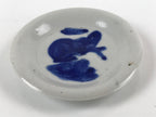 Japanese Porcelain Small Plate Mamezara Vtg Blue Sometsuke Shishi Lion PY800